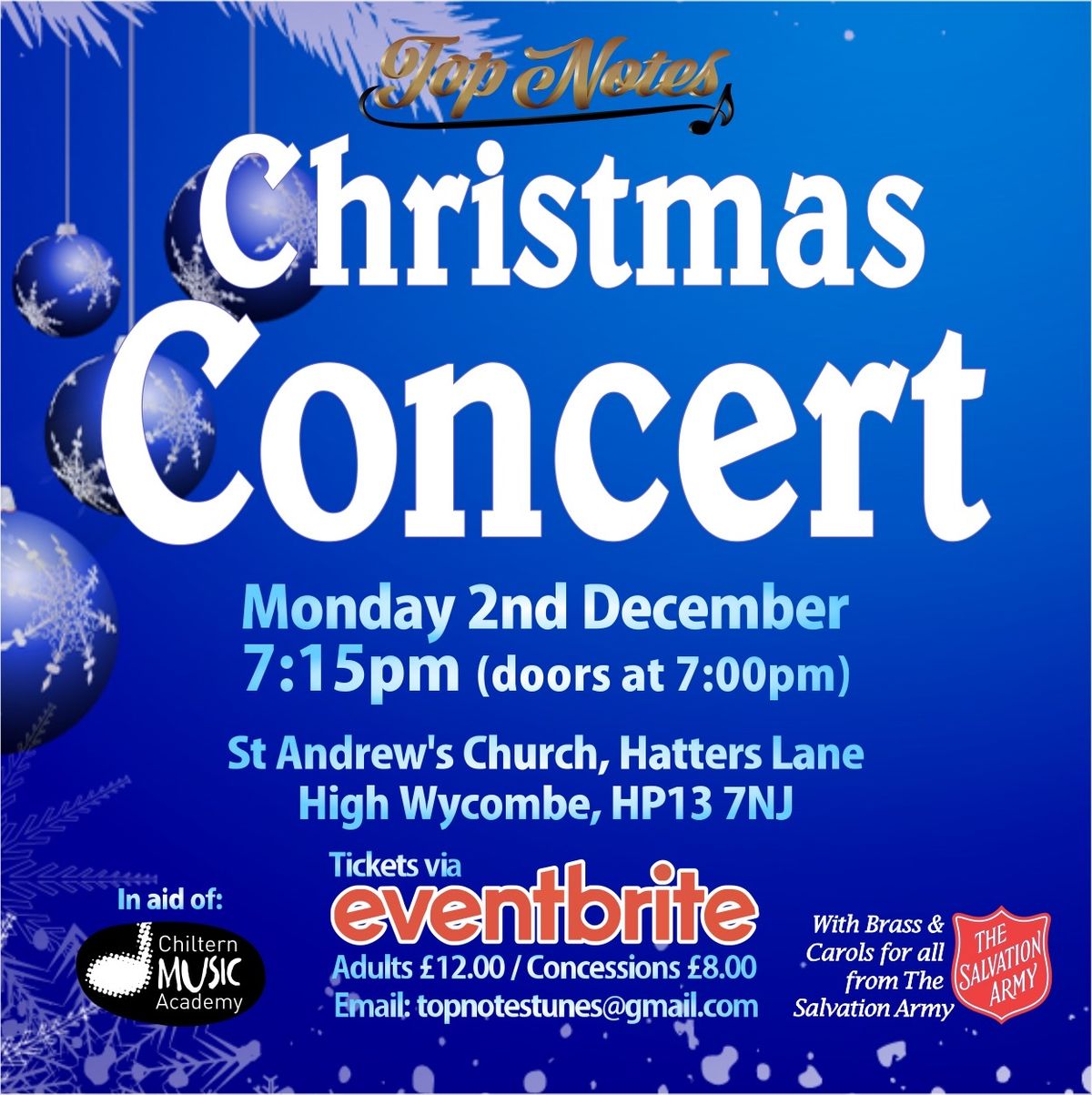 Charity Christmas Concert with Carols