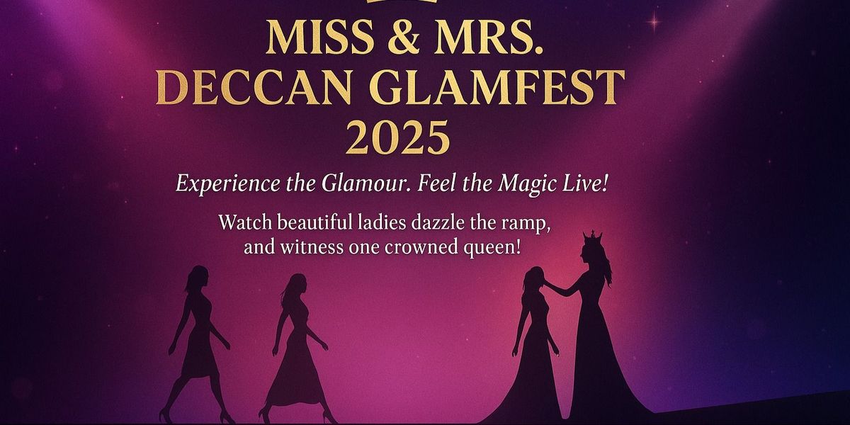 Miss Deccan Glamfest 2025 Finale