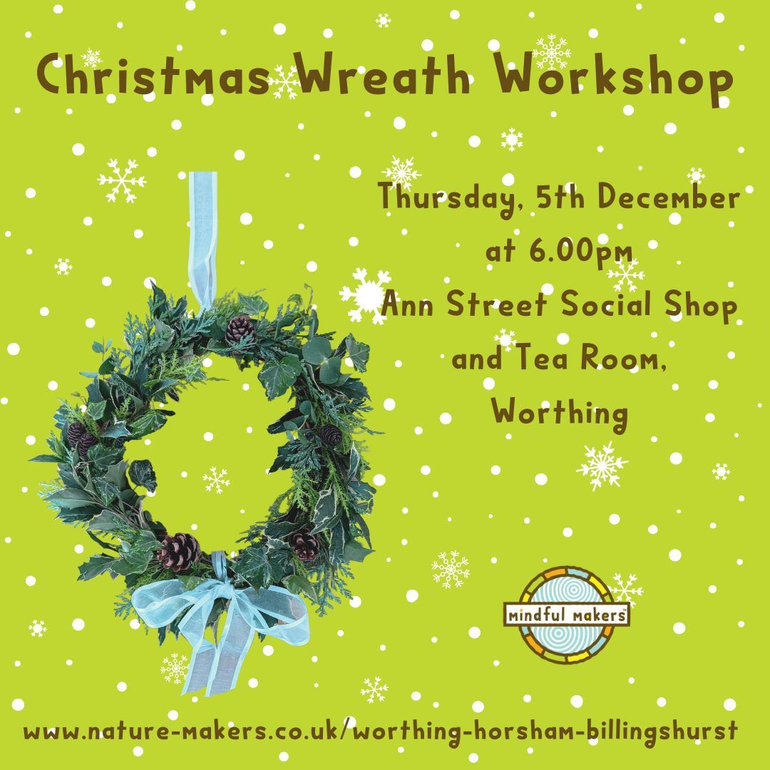 Christmas Willow Wreath Workshop - Christmas Wreath Workshop, Thursday 5th December 2024