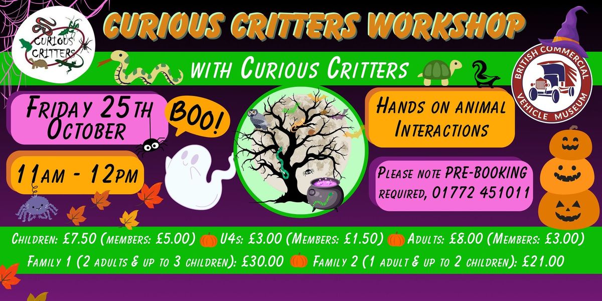 Curious Critters Workshop