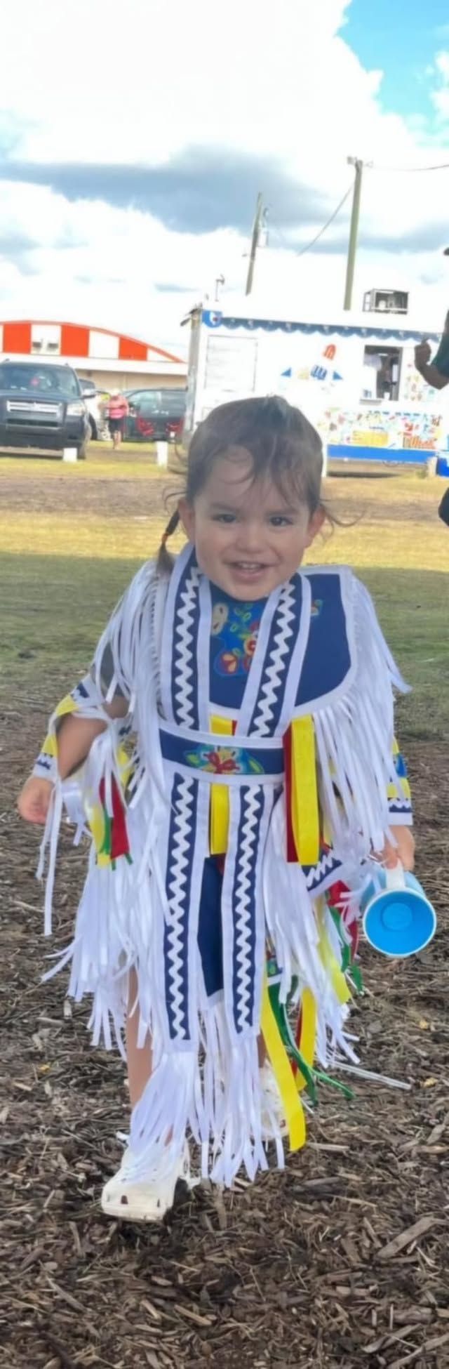 Baby Regalia making workshop with Charlene Tootoosis