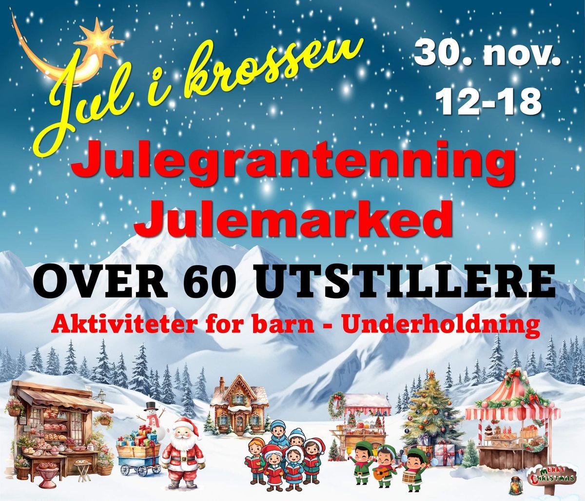 JULEMARKED P\u00c5 HUNDV\u00c5G 30. NOV.