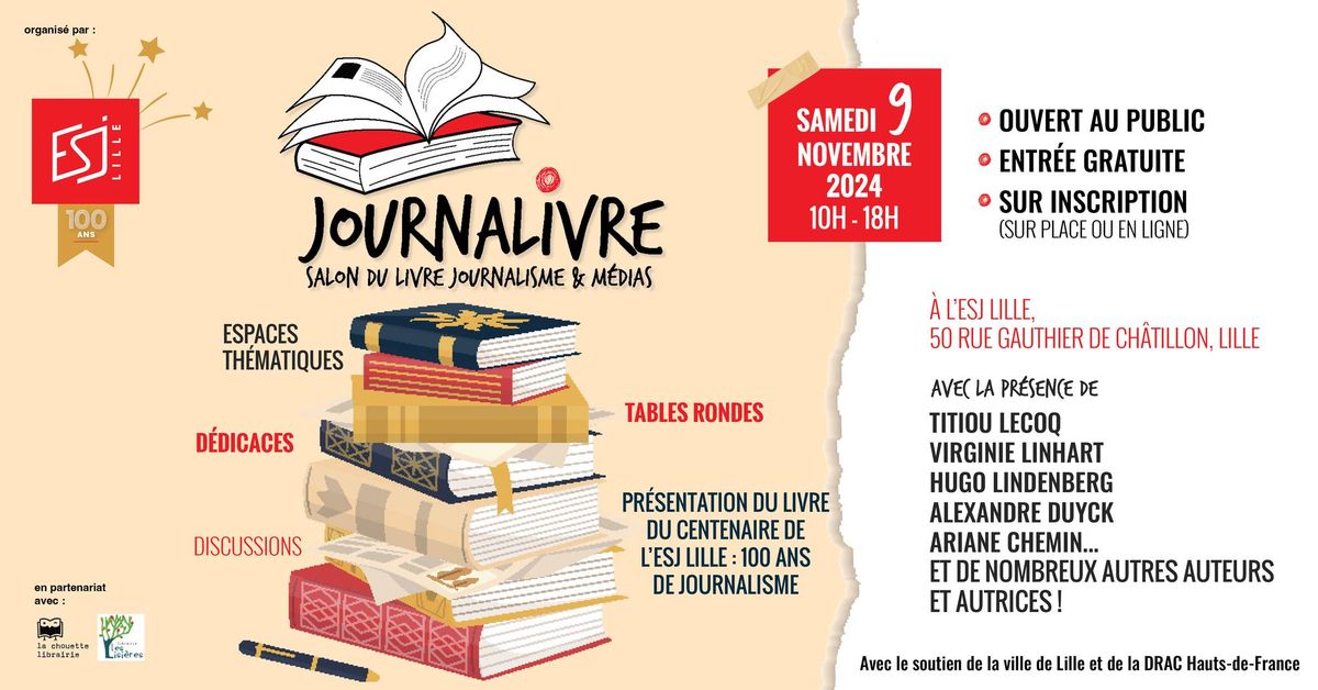 Salon du livre journalisme et m\u00e9dias Journalivre