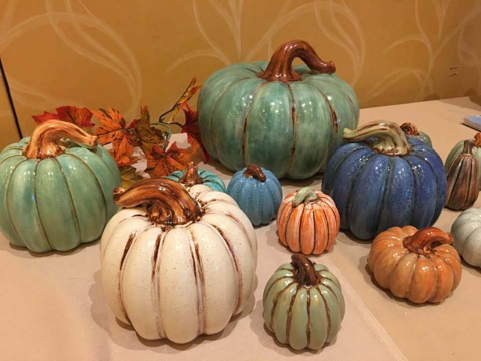 Specialty Glaze Pumpkins