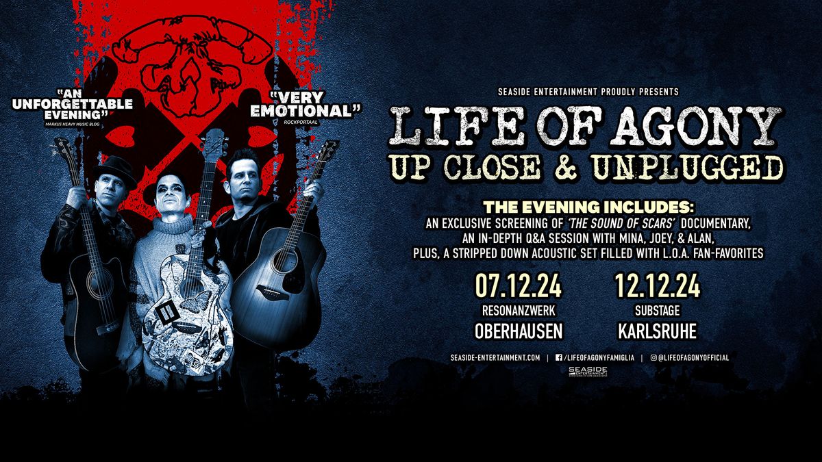 LIFE OF AGONY - Up Close & Unplugged | Karlsruhe