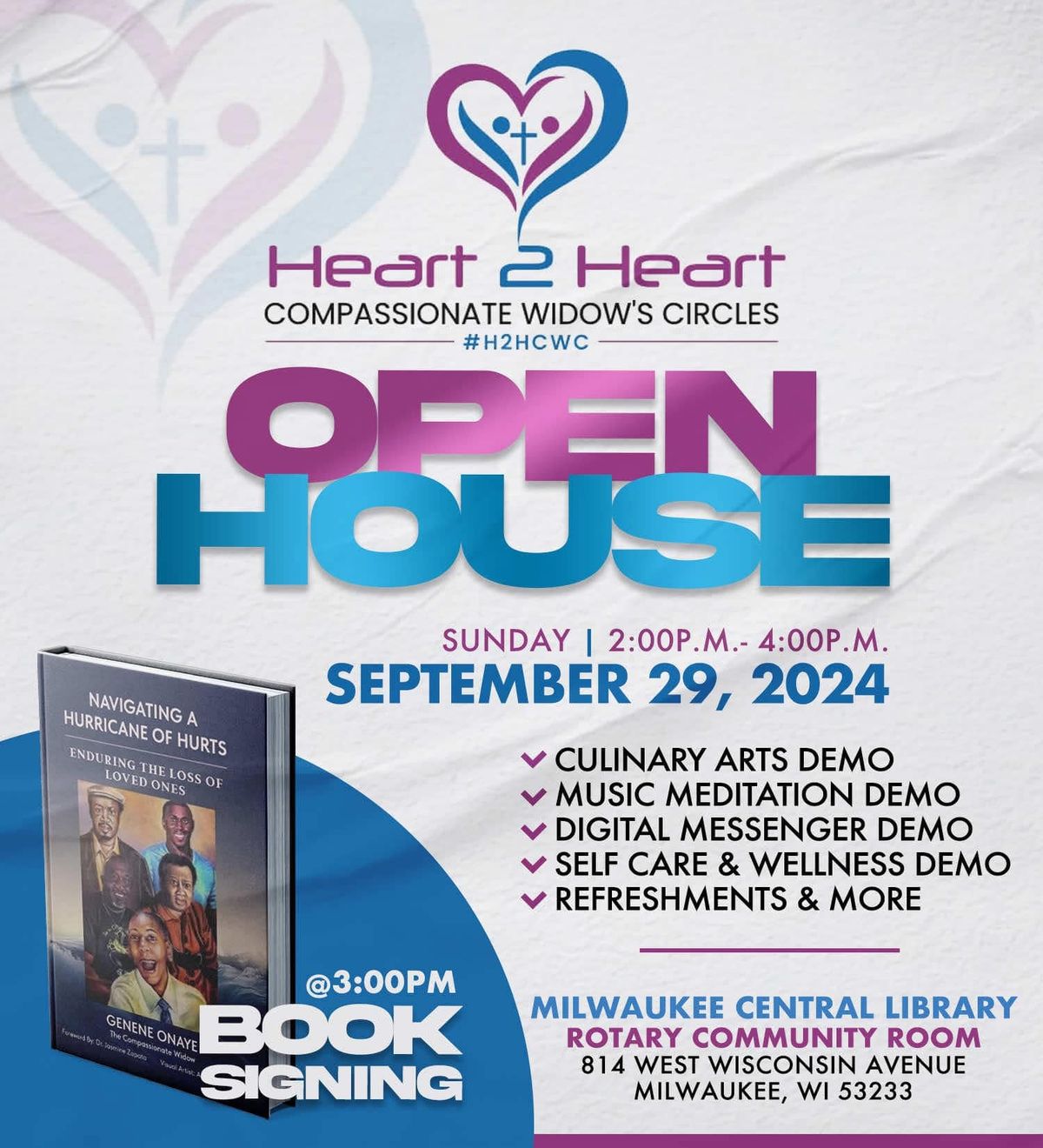 Open House and Book Signing