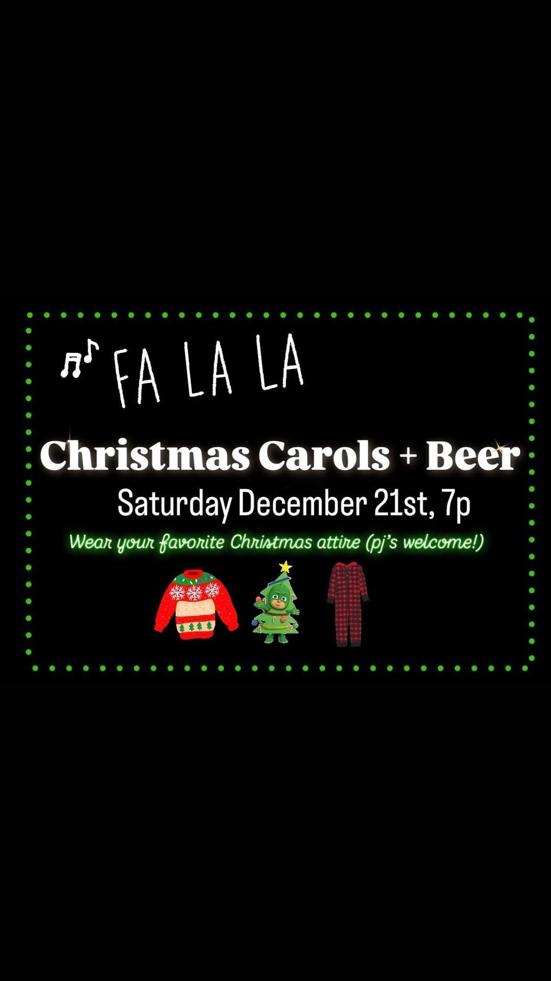 Carols & Beer \ud83c\udfb6\ud83c\udf85\ud83c\udffc\ud83c\udf7a