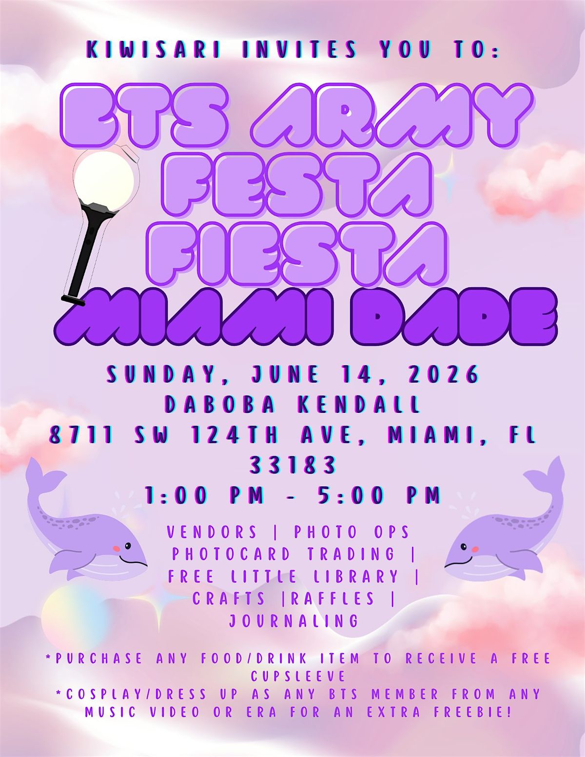 BTS Festa Fiesta 2026 - Day 3 of 3 | Miami-Dade