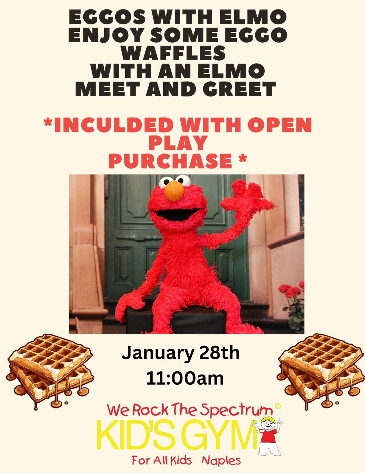 Eggos With Elmo!