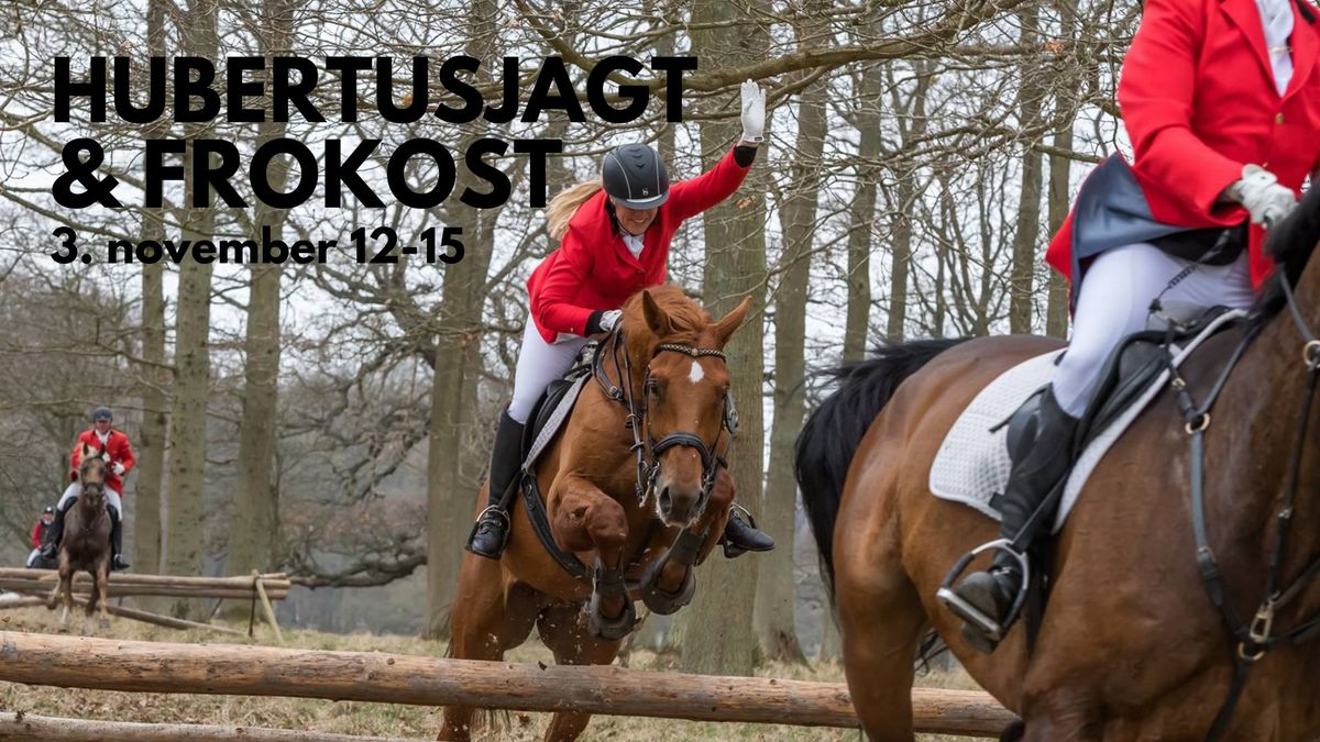 Hubertusjagt og frokost p\u00e5 Peter Liep's Hus