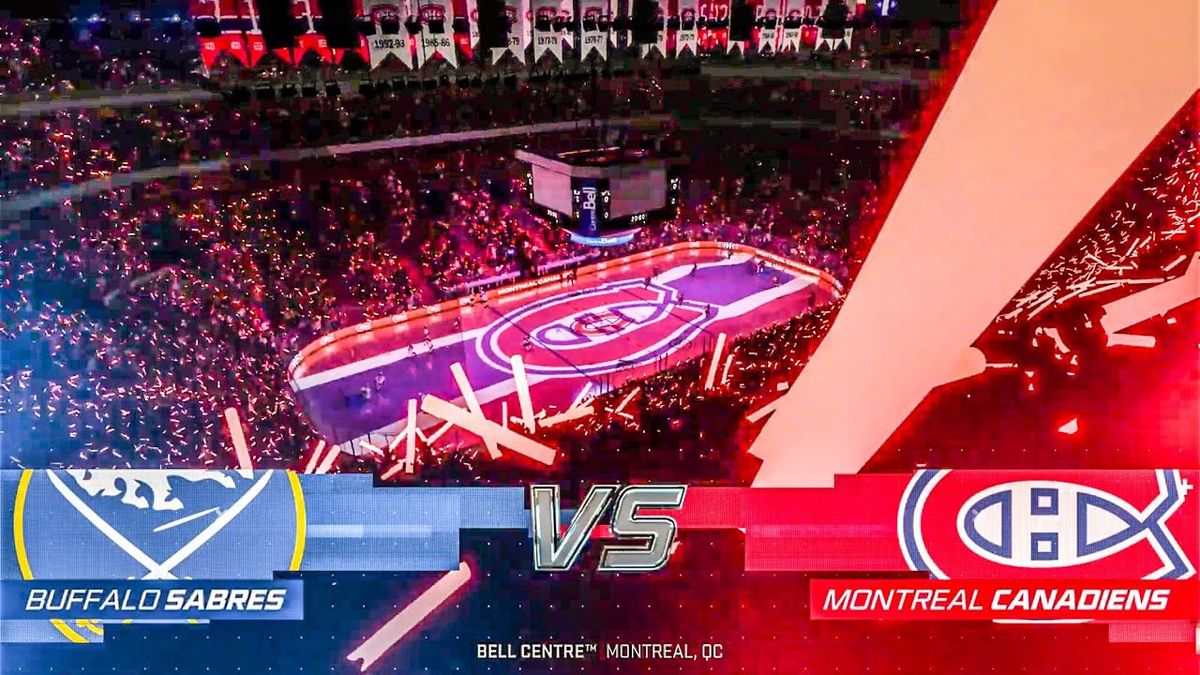 Buffalo Sabres at Montreal Canadiens at Bell Centre