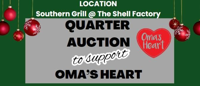 Quarter Auction to Benefit Oma's Heart