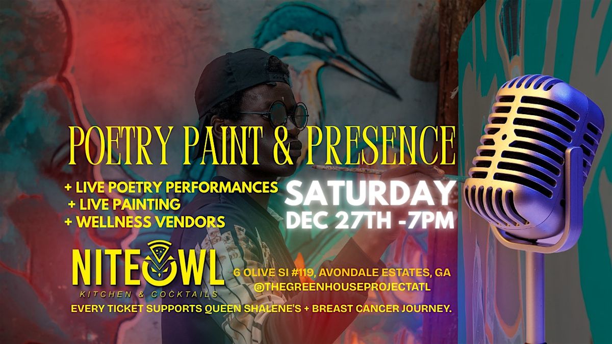 Poetry & Live Art Night