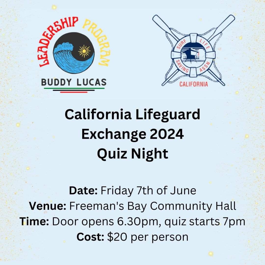 2024 California \/ NZ Lifeguard Exchange Annual Quiz Night