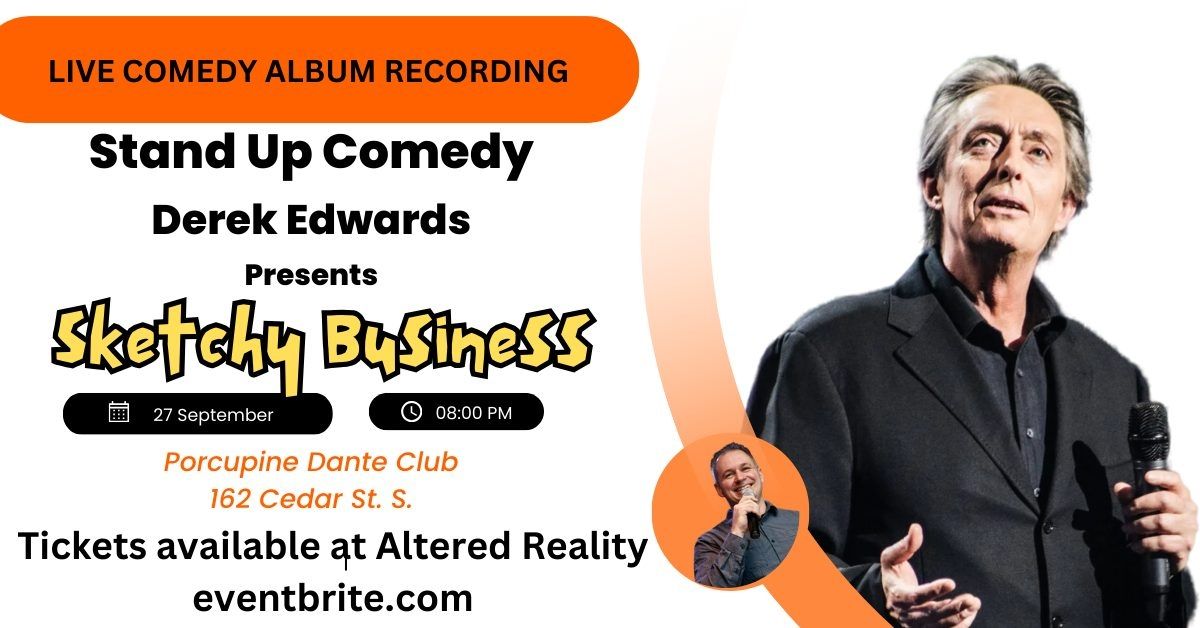 Sketchy Business - Album recording featuring Derek Edwards