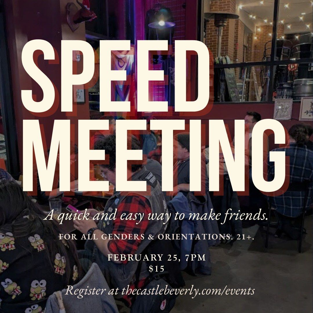 Speed Meeting