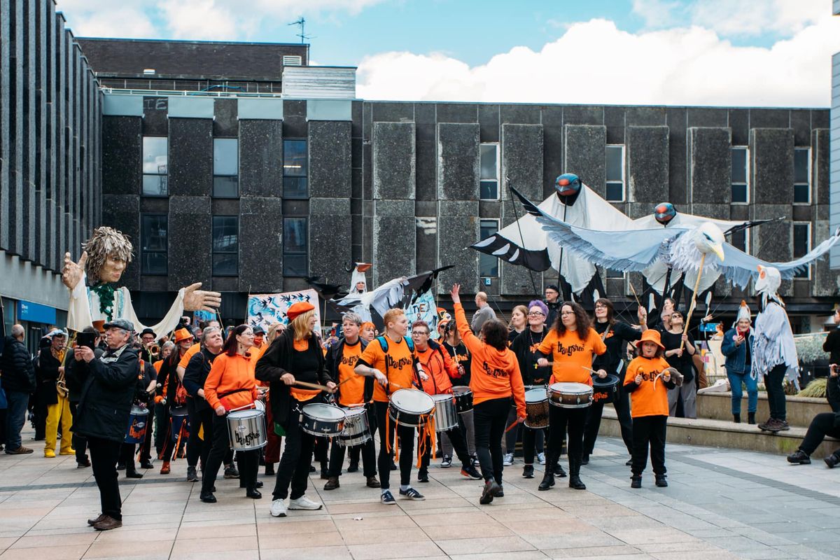 Toon Underground Parade at Newcastle Puppetry Festival