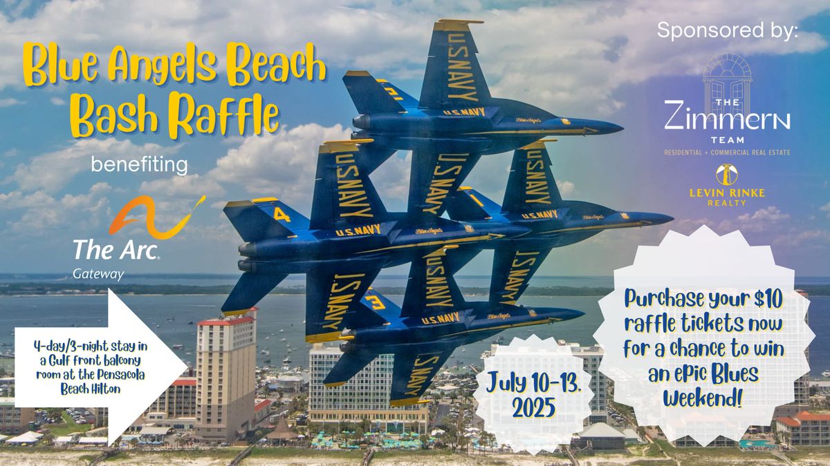 Blue Angels Beach Bash Raffle