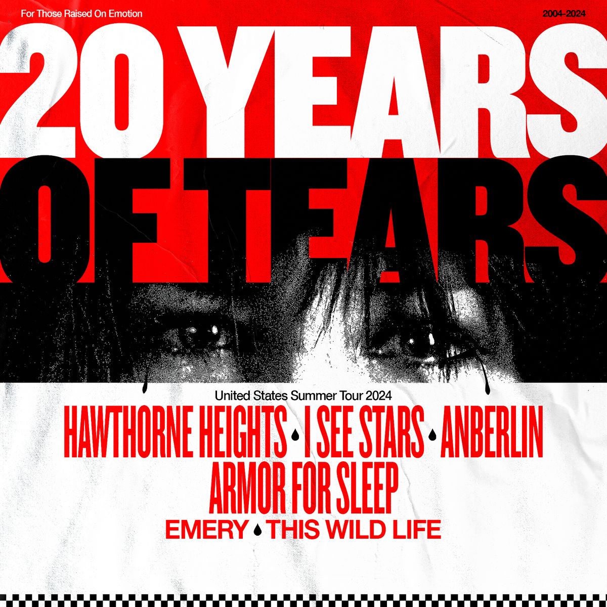 20 Years of Tears: Hawthorne Heights \/ I See Stars \/ Anberlin \/ Armor For Sleep & More