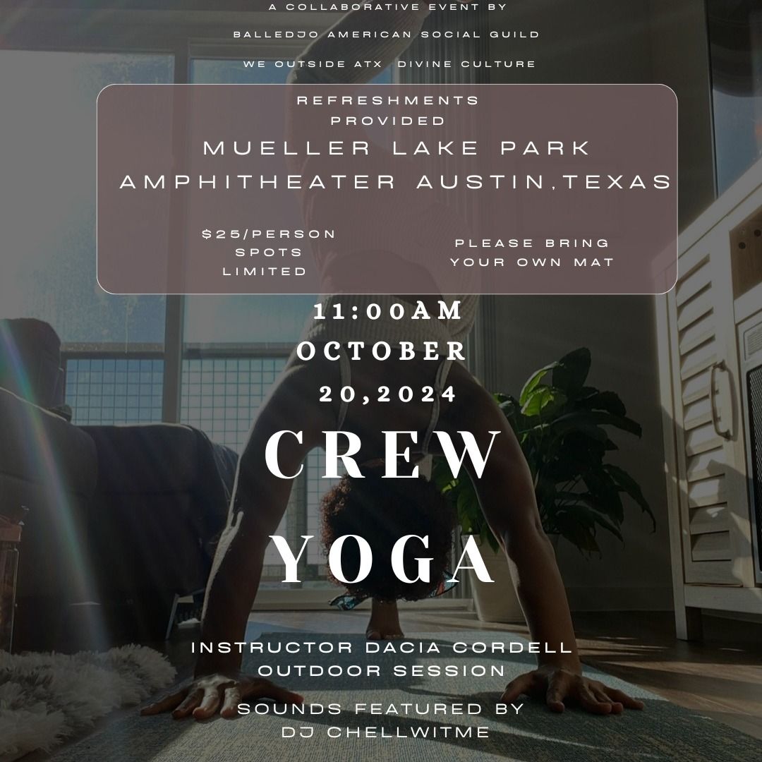 Balledjo American Social Guild Presents : Crew Yoga