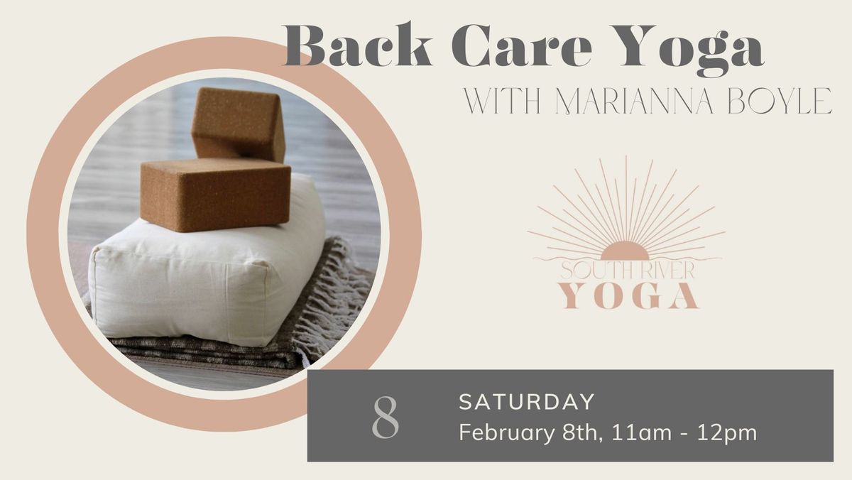 Pop-Up: Back Care Yoga with Marianna Boyle