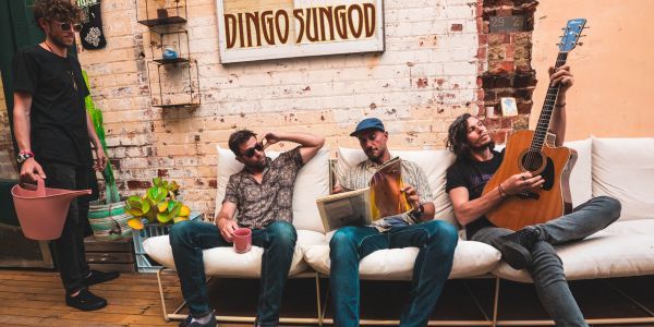 Dingo Sungod live at the River with Sleepy Boys