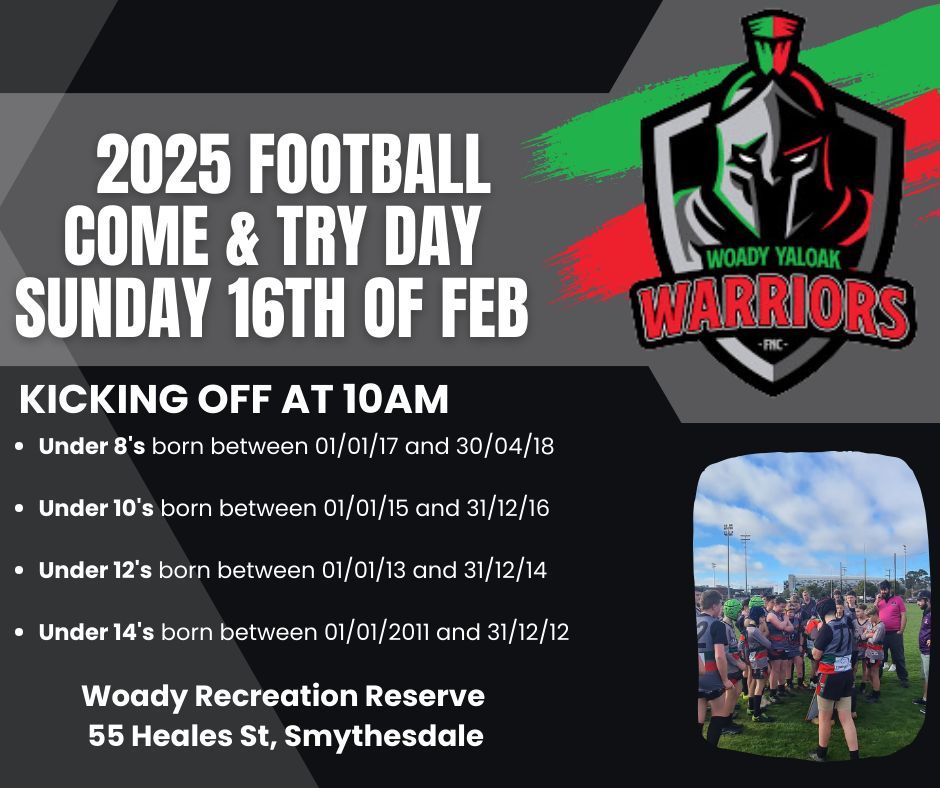 Footy Come and Try Day 