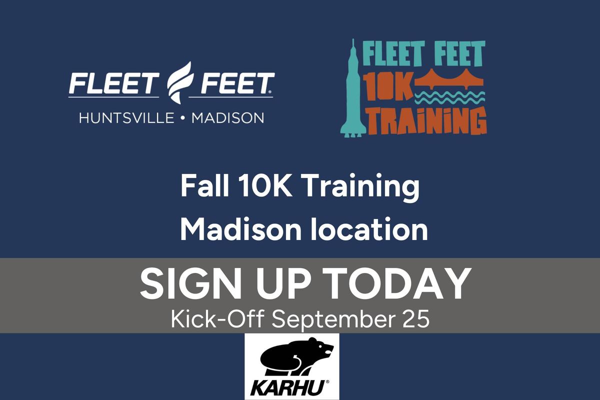 Fleet Feet Fall 10K Training Program - Madison 