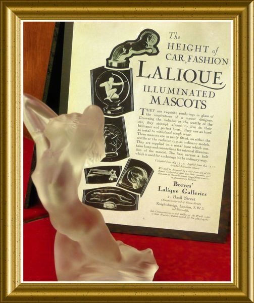 The Brighton Antiques & Collectables Fair with Lalique glass car mascots display...