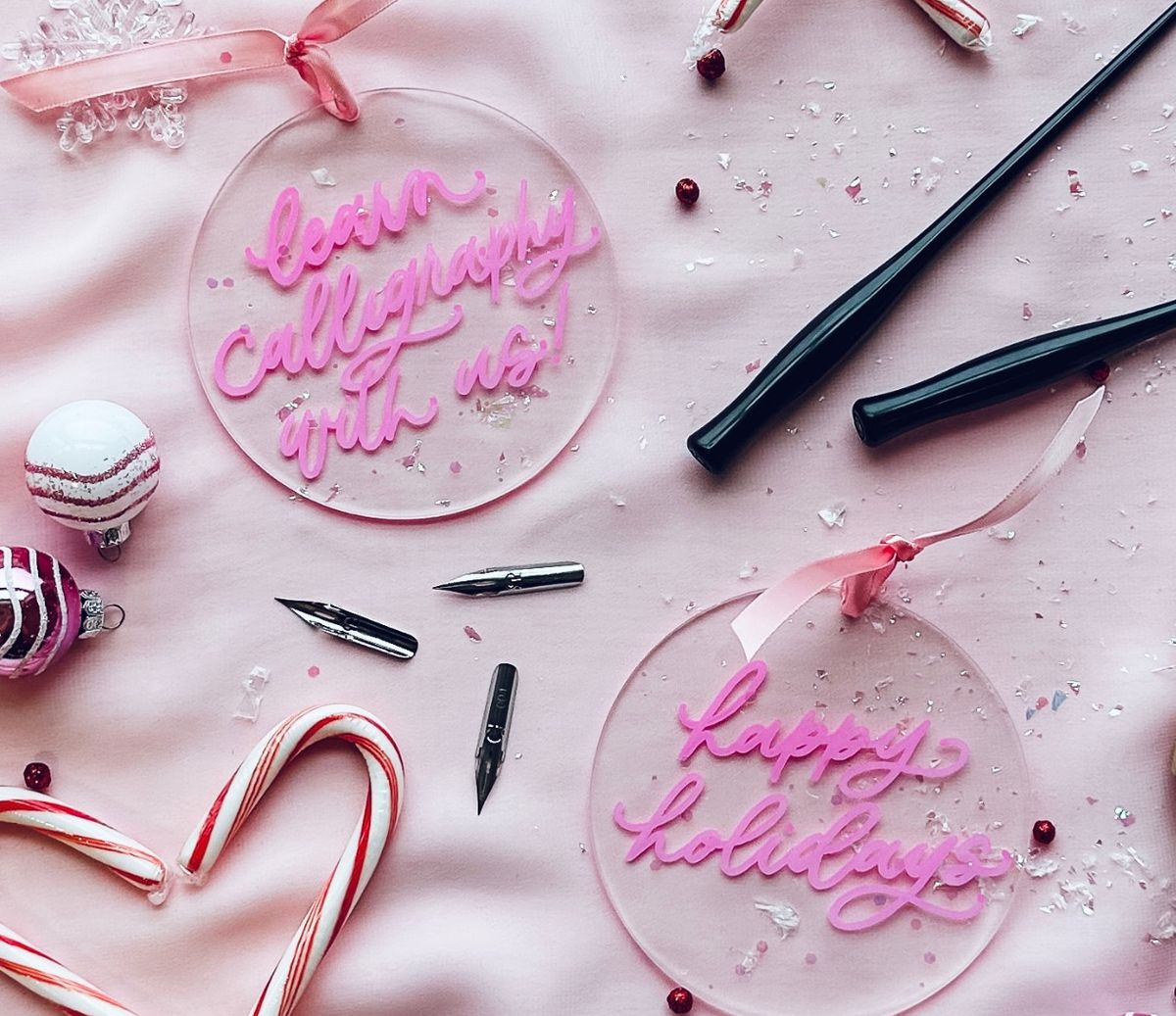 Modern Calligraphy & Ornament Lettering for Beginners at All Seasons Caf\u00e9