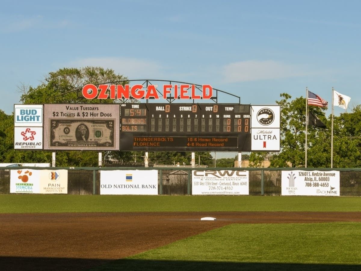 Florence Yalls at Windy City ThunderBolts at Ozinga Field
