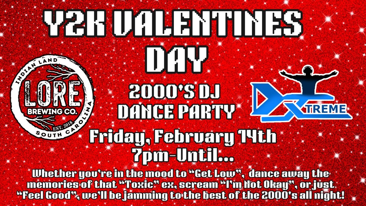 Y2K Valentine's Day DJ Dance Party