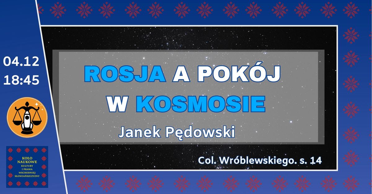 Rosja a pok\u00f3j w kosmosie