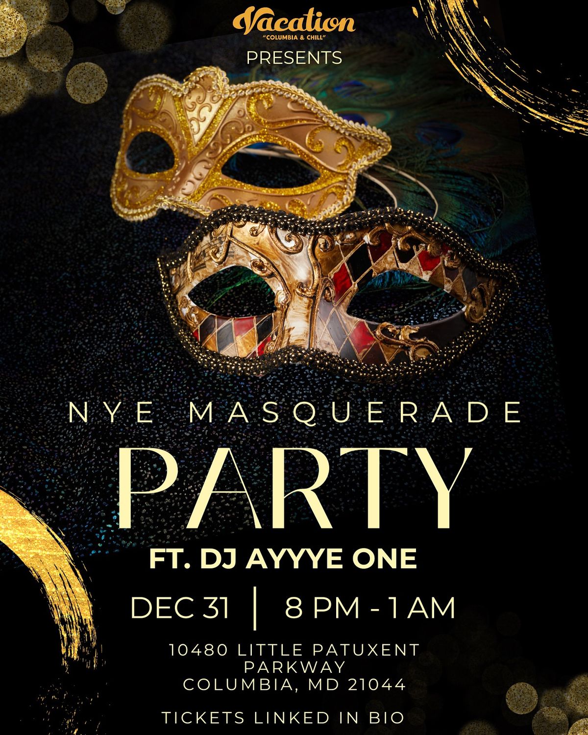 NYE Masquerade Party