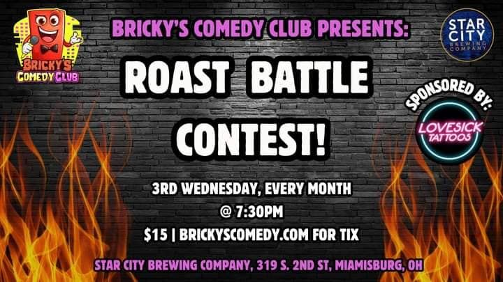 ROAST BATTLE CONTEST @ Bricky's Comedy Club