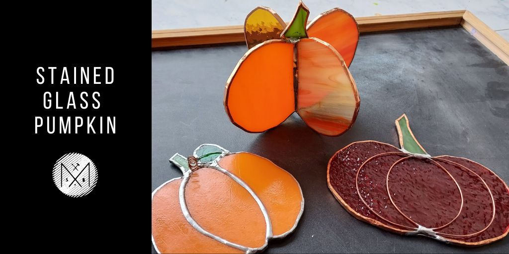 Stained Glass Pumpkin