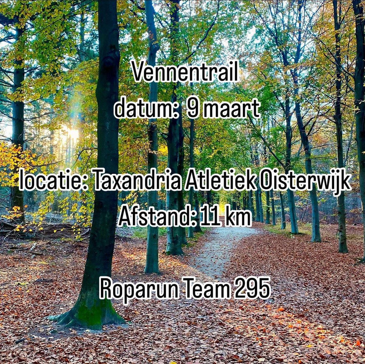 Roparun Vennen Trail Team 295