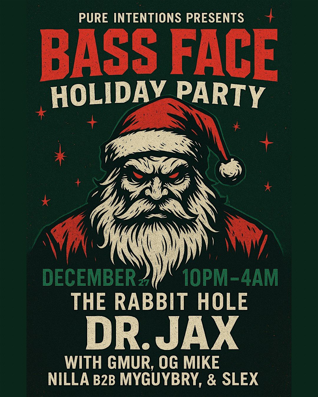 Bass Face Holiday Party