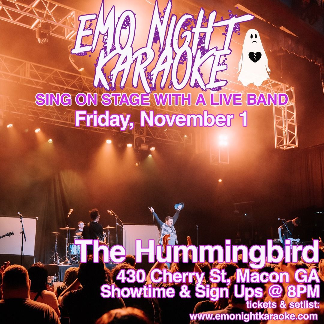 Emo Night Karaoke Macon, GA 11\/1