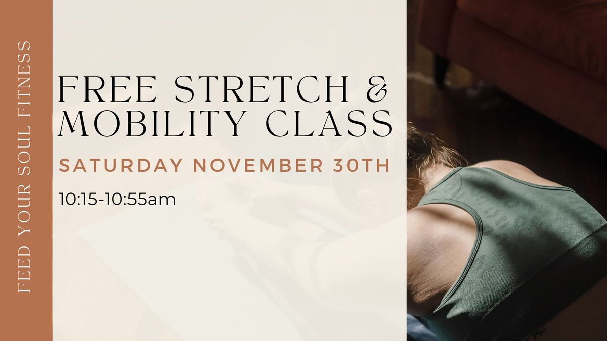 Free Community Stretch class