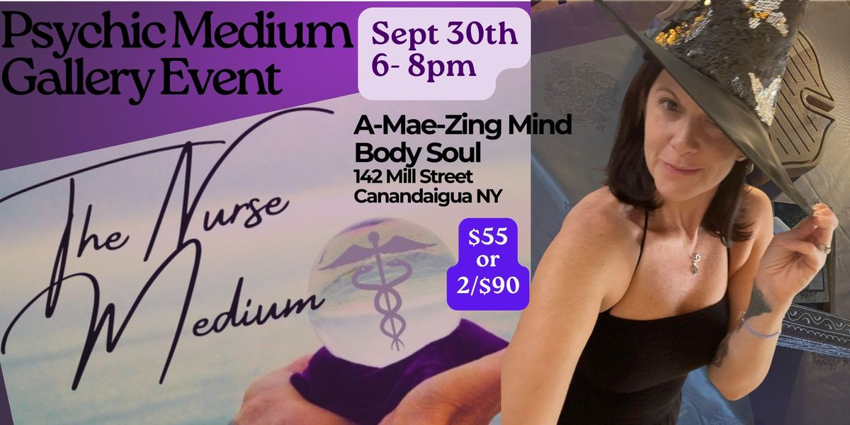 Psychic Medium Gallery featuring the renowned Nurse Medium