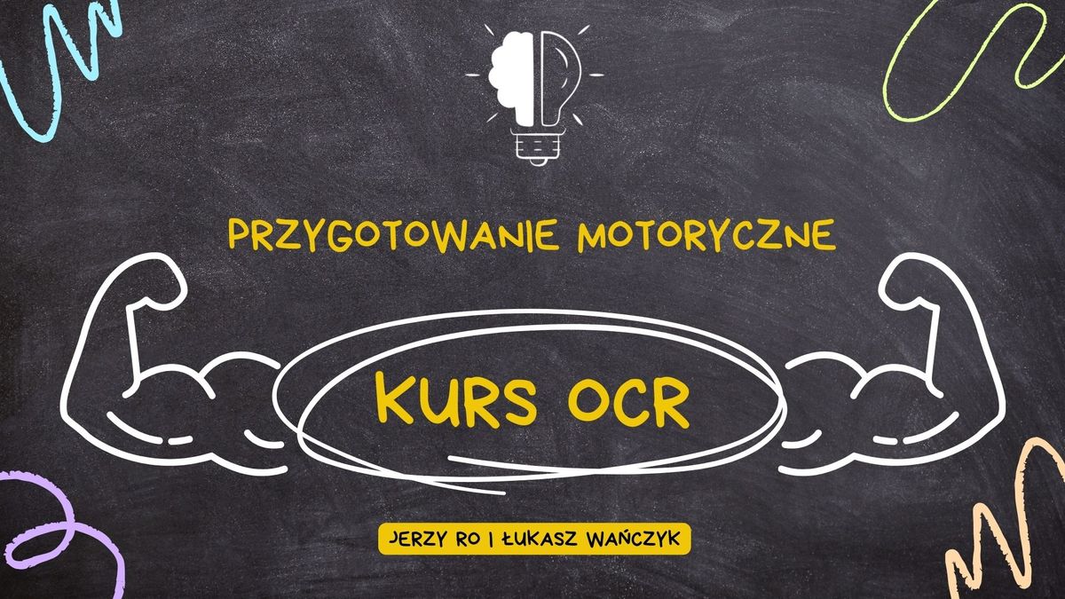 KURS OCR - przygotowanie motoryczne