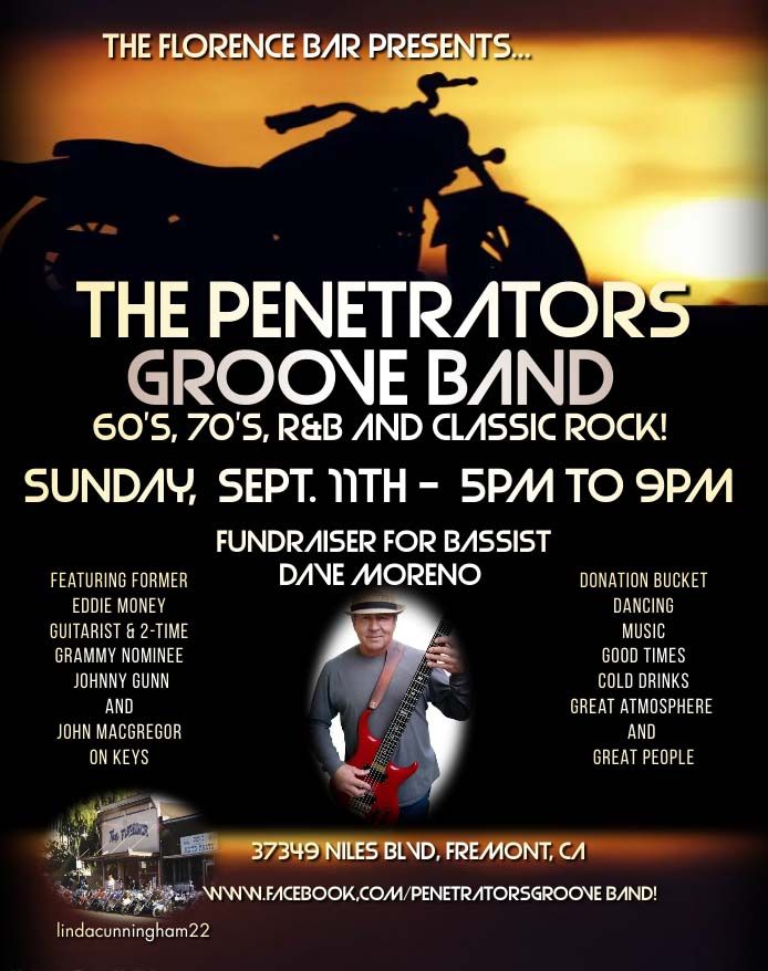 Fundraiser for Dave Moreno with The Penetrators Groove Band, The ...