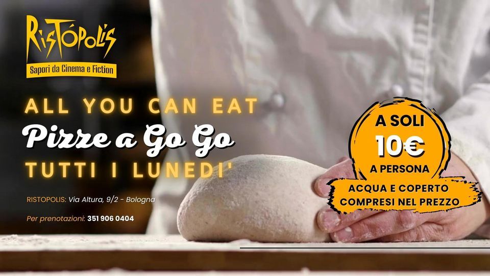 PIZZE A GO GO Giro Pizza, Ristopolis, Bologna, 2 October 2023