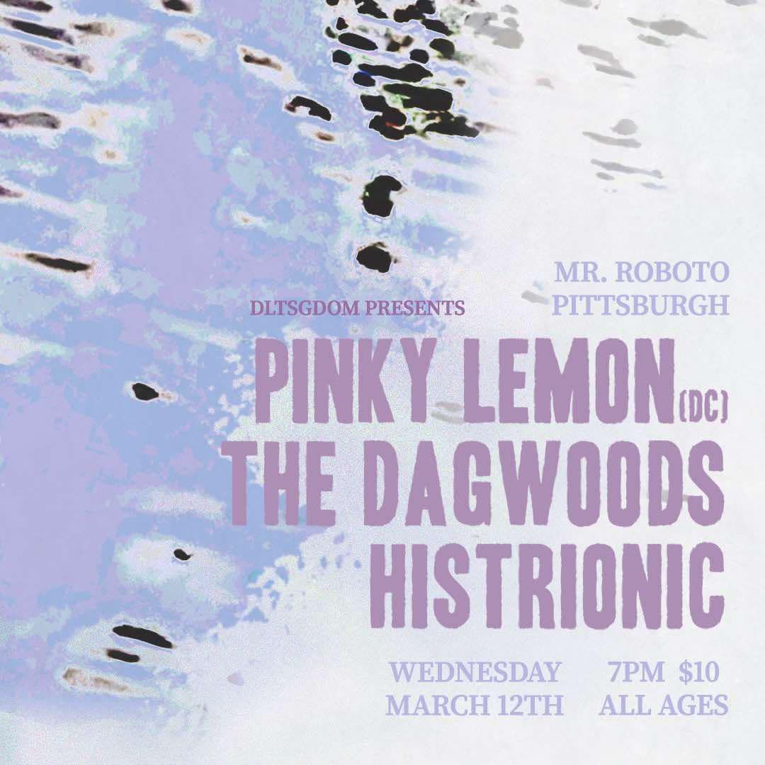 Pinky Lemon w\/ Histrionic + The Dagwoods at Roboto