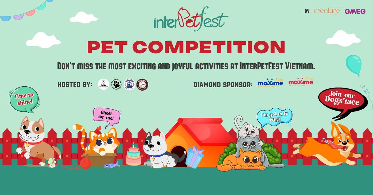 Pet Competition - H\u1ed9i thi th\u00fa c\u01b0ng phong tr\u00e0o