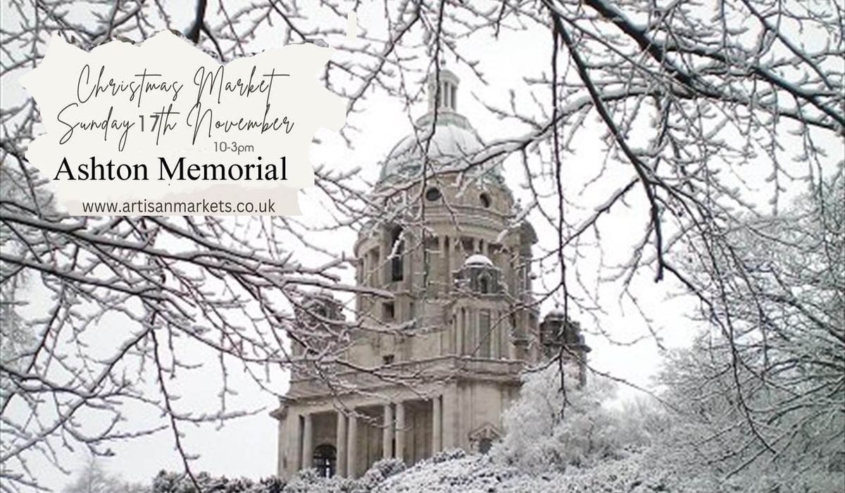 Christmas Market Ashton Memorial, Williamson Park, Lancaster LA1