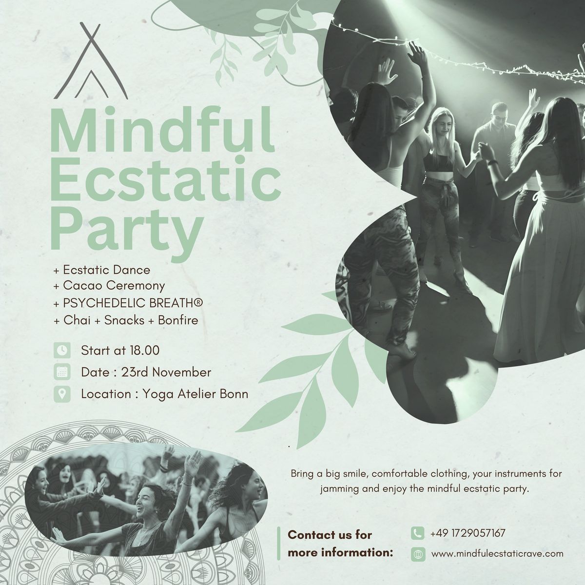 Mindful Ecstatic Party @ Yoga Atelier Bonn