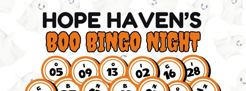 Boo Bingo Night benefitting Hope Haven of Northeast GA