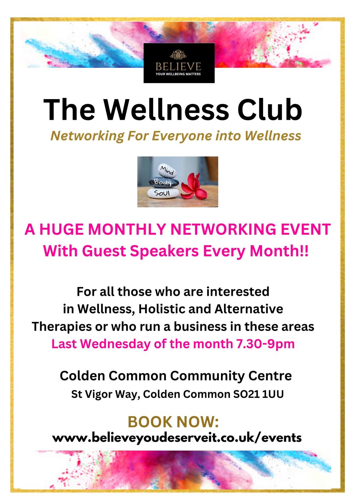 The Wellness Club Networking for all those interested in Wellness!